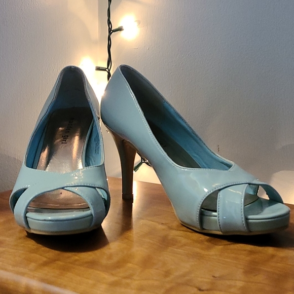 Madden Girl Shoes - Madden Girl Aqua/teal/mint High Heels